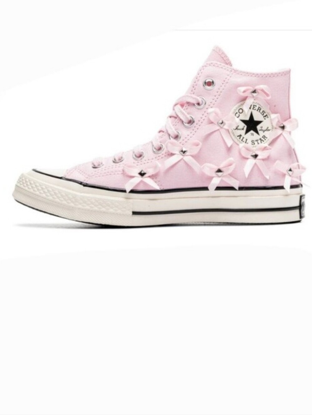 Converse Chuck 70 Hi top Pink Frosting Parchment platform sneakers size 11.5 NEW